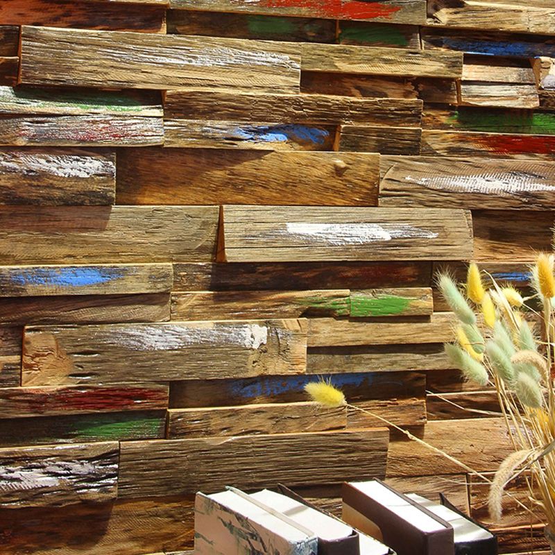 BowLift | Wall cladding wood shiplap mosaic modern interior wall cladding