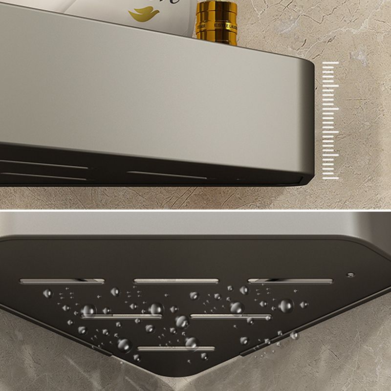 BowLift | Adhesive Holder Metal Bathroom Accessory Single Piece or in Set with Shelf