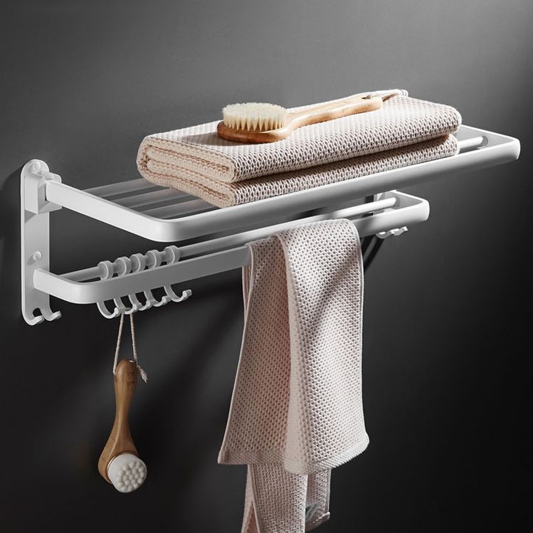 BowLift | Aluminium Bathroom Accessories Set Modern White Bathroom Accessories Set