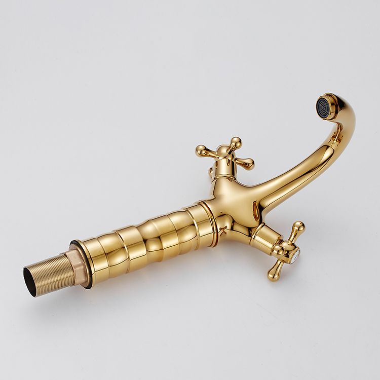 BowLift | Vintage Wide Spread Bathroom Faucet Industrial Lever Sink Faucet
