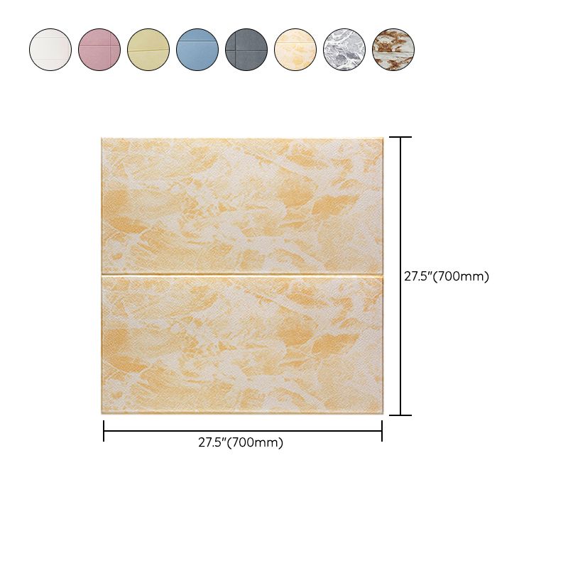 BowLift | Glam Wall Covering Peel and Stick Texture Effect Design Square Wall Panel