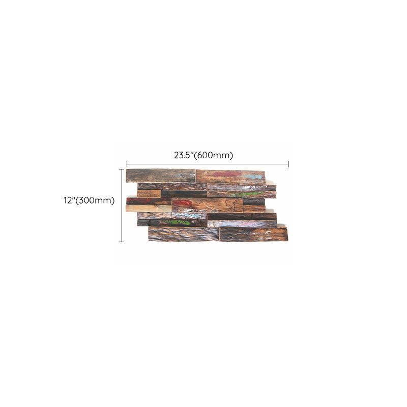 BowLift | Wall cladding wood shiplap mosaic modern interior wall cladding