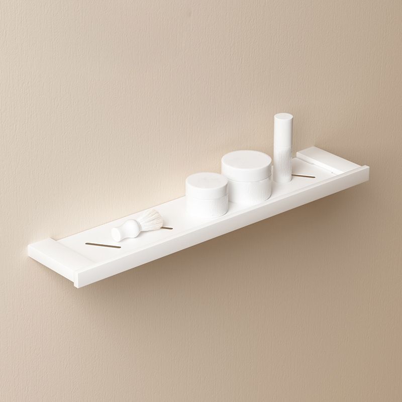 BowLift | Modern White Bathroom Accessory Set Stainless Steel Bath Hardware Set