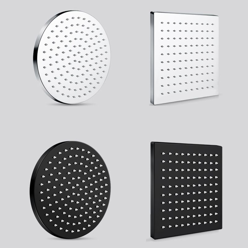 BowLift | Contemporary square shower head combination with handheld shower
