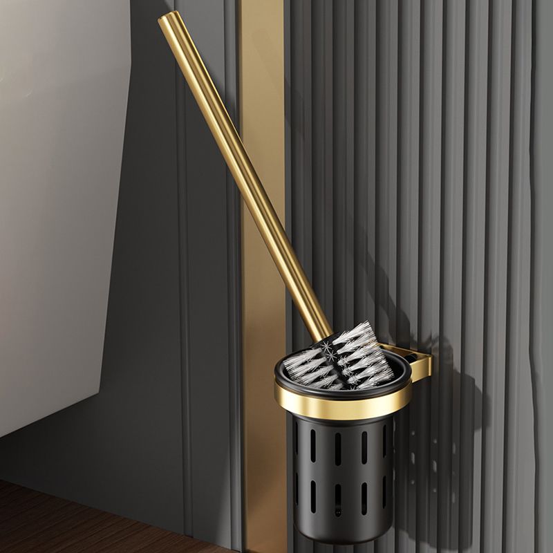 BowLift | Contemporary stainless steel bathroom accessories as a single piece or in a set in black and gold