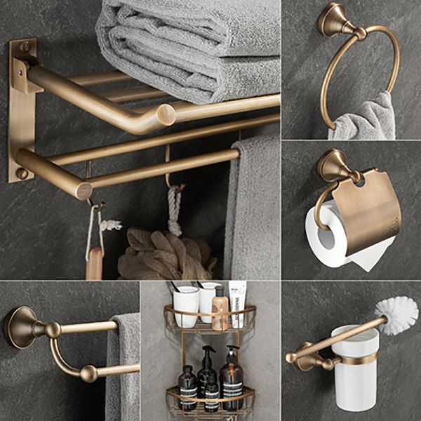 BowLift | Vintage Bronze Bathroom Set Traditional Bathroom Accessories as Individual Piece or as Set