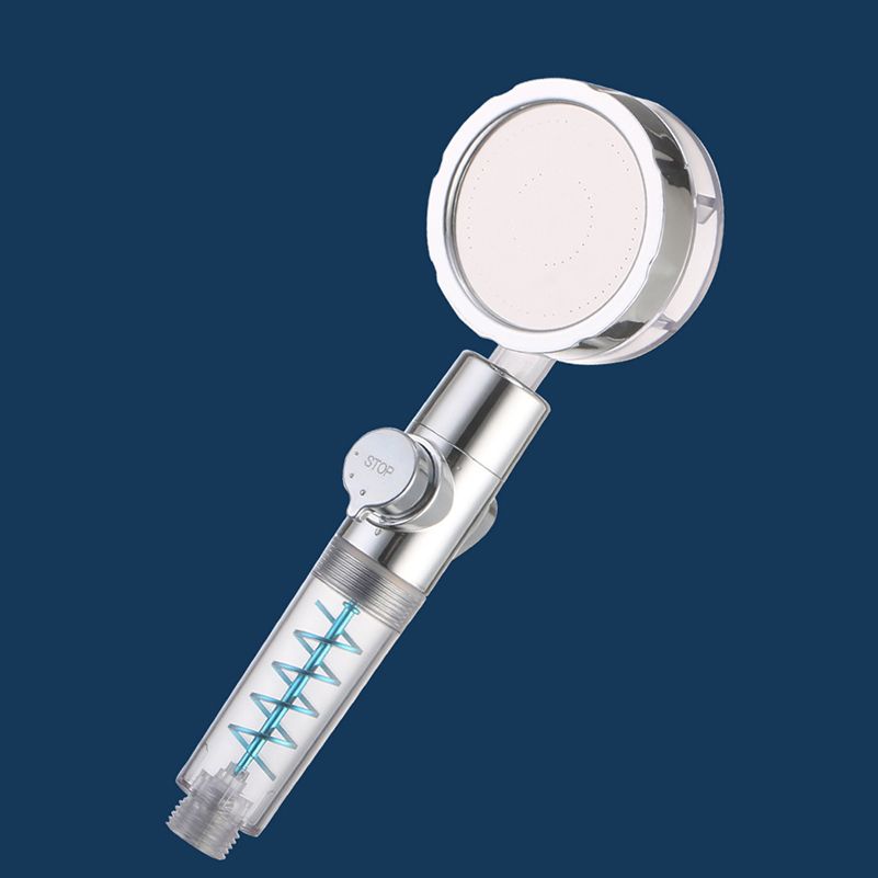 BowLift | Plastic Shower Head Round Handheld Shower Head with Adjustable Water Flow