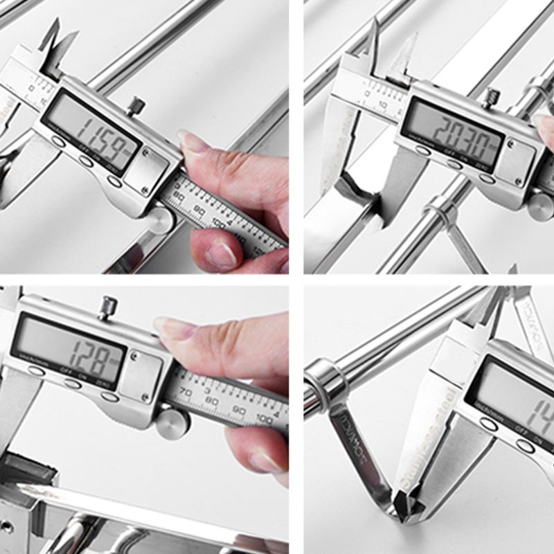 BowLift | Contemporary Metal Bathroom Accessories Single Piece or as Set with Paper Holder