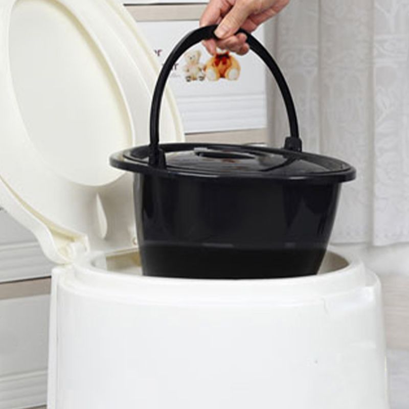 BowLift | Contemporary Plastic Urinal Standing Toilet with Seat for the Bathroom