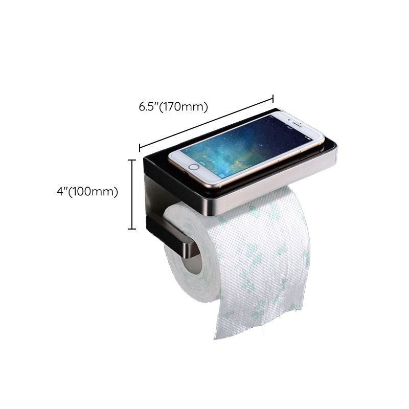 BowLift | Polished Chrome Modern Bathroom Accessory Set made of Stainless Steel Towel Holder/Soap Dish