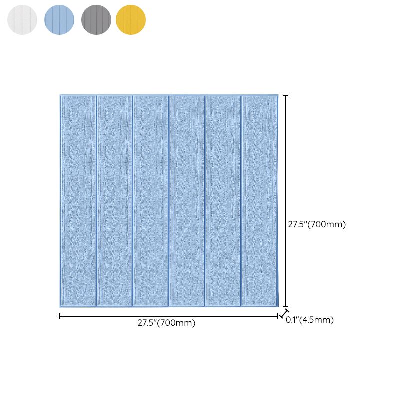 BowLift | Solid color 3D embossed wall panel waterproof foam interior wall tile