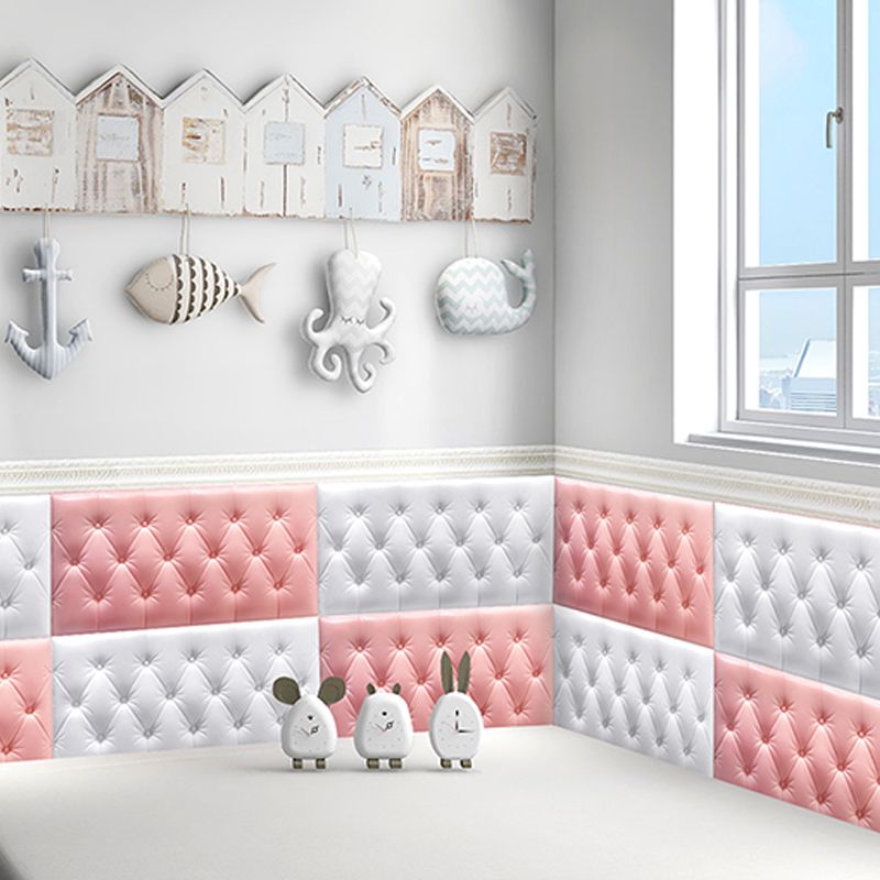 BowLift | Modern Wall Panel Smooth Wall Indoor Upholstered Board Set of 4