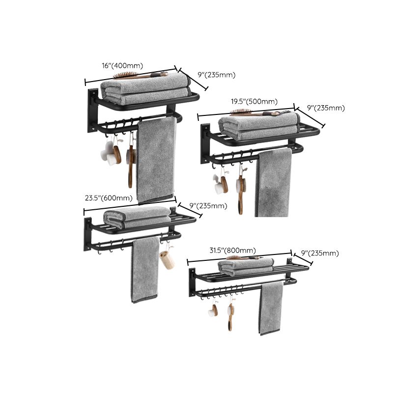 BowLift | Matt Black Bathroom Accessory Set Modern Bathroom Accessory as Individual Piece or as Set