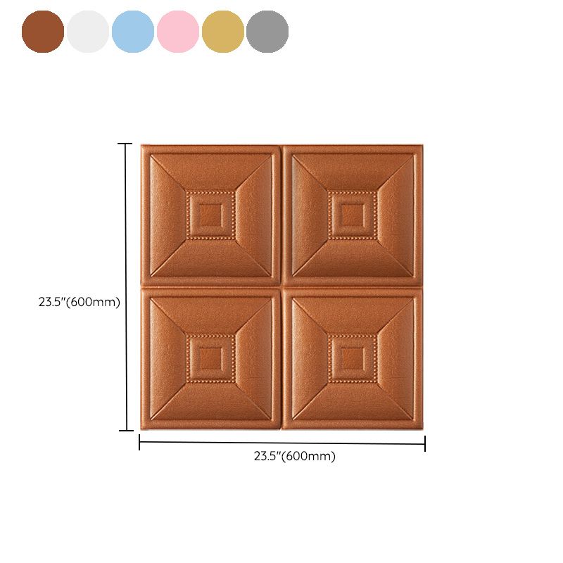 BowLift | Glam Style Foam Water-Resistant Wall Cladding Living Room 3D Embossing Wall Cladding