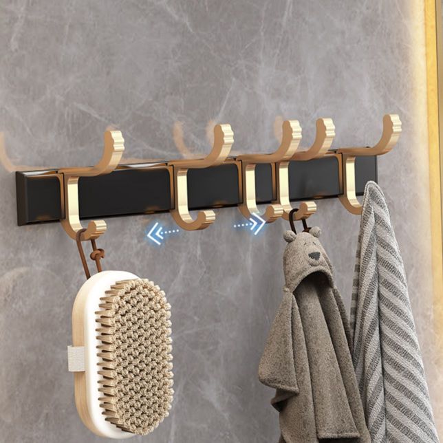 BowLift | 7-piece traditional bathroom accessory set aluminum bathroom accessory set