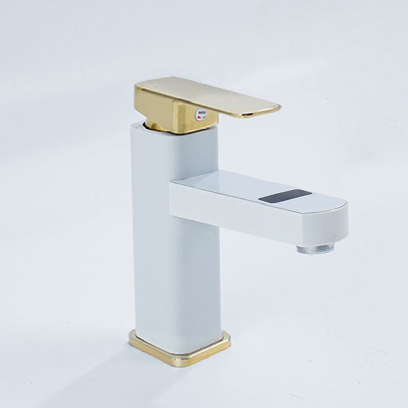 BowLift | Contemporary sink faucet Digital display Monochrome Low arch basin Bathroom sink