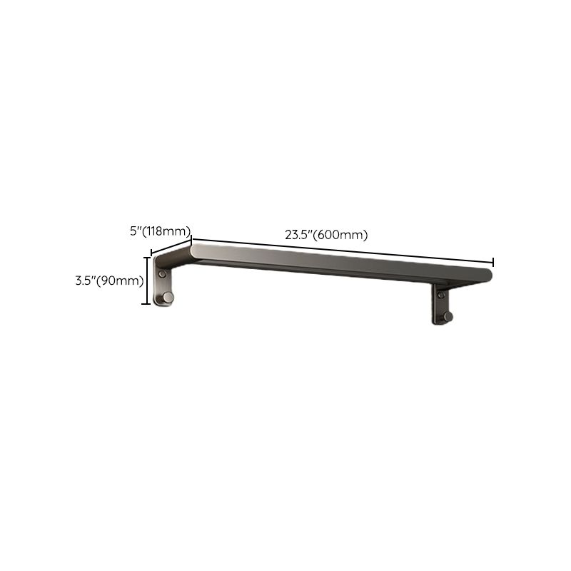 BowLift | Matte Gray Bathroom Hardware Set Modern Bathroom Accessories Set