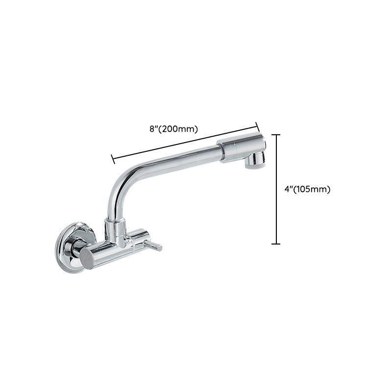BowLift | Wall-mounted metal bathtub filler with low arc waterfall bathtub faucet