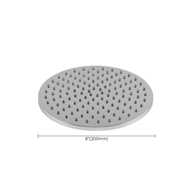 BowLift | Contemporary Rainfall Shower Head Combo Round Single Spray Shower Combo