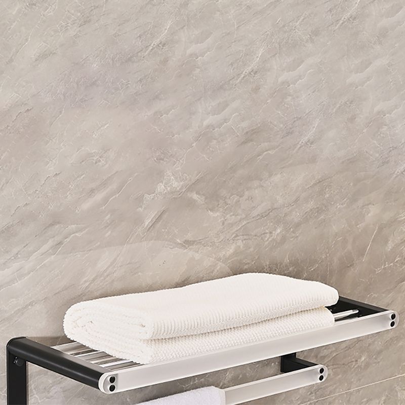 BowLift | Metal and acrylic bathroom accessories as a single piece or in a set in black