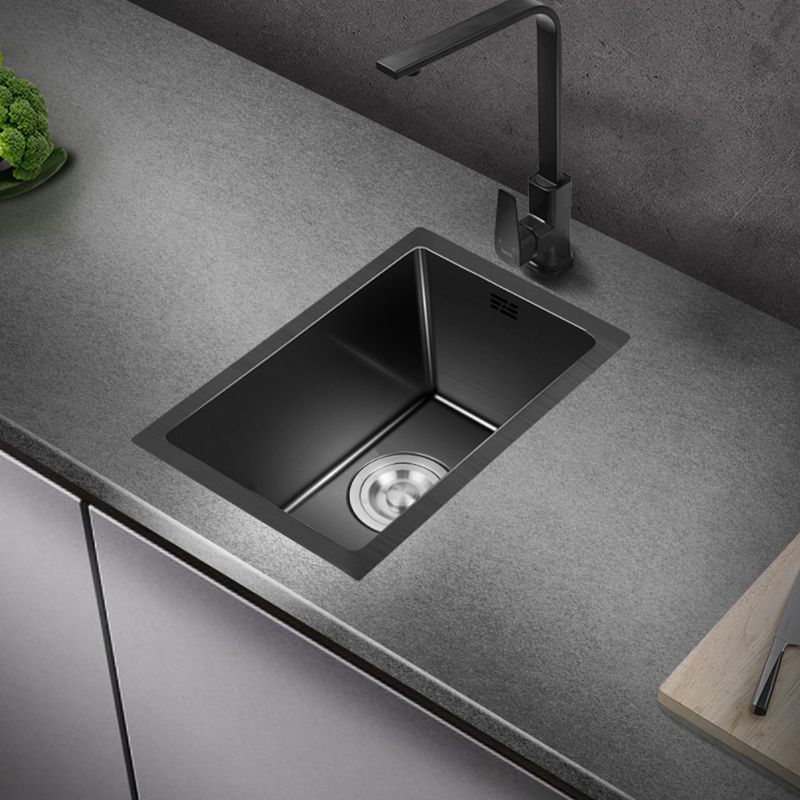 BowLift | Classic sink made of stainless steel built-in sink with scratch-resistant basin for the kitchen