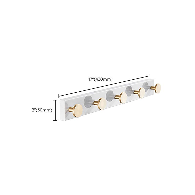 BowLift | Metal and Marble Bathroom Accessory Single or in Set in Gold