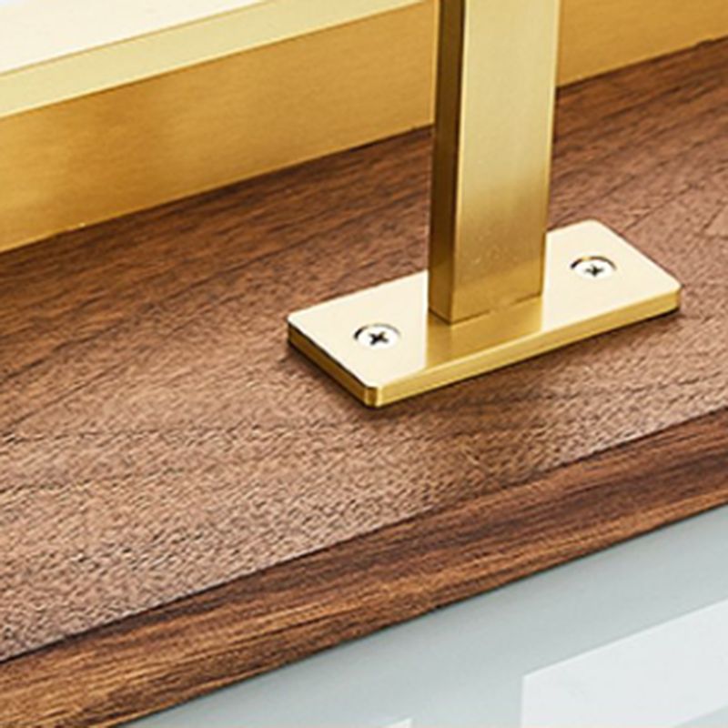 BowLift | Modern Gold Bathroom Accessory Set Bathroom Shelf Paper Holder Bathroom Accessory Set