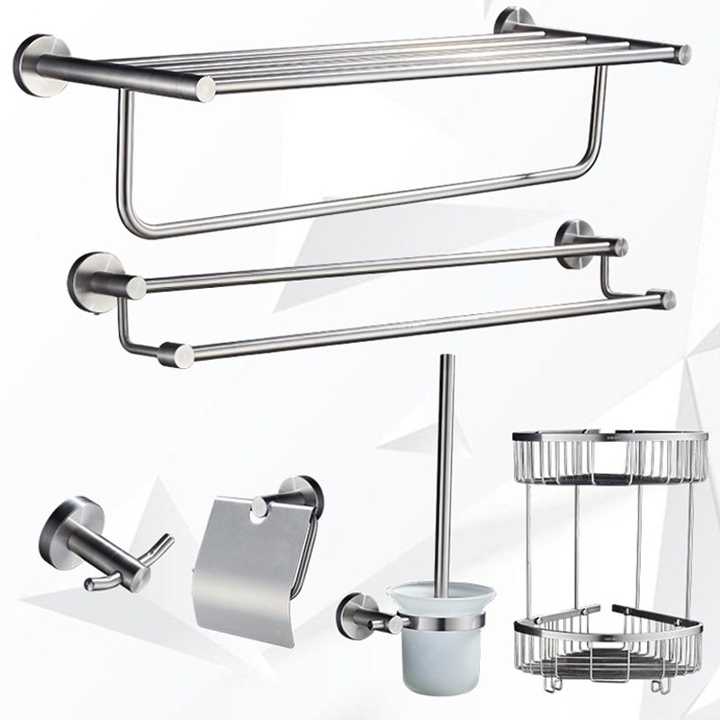 BowLift | Chrome Traditional Bathroom Accessories Set Stainless Steel Bathroom Set