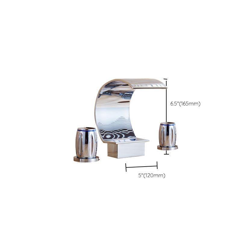 BowLift | Traditional Roman Bathtub Faucet Set Copper Fixed Deck Mount with Handles