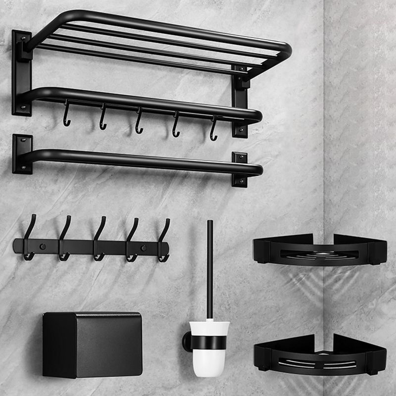 BowLift | Matt Black Bathroom Accessory Set Modern Bathroom Accessory as Individual Piece or as Set