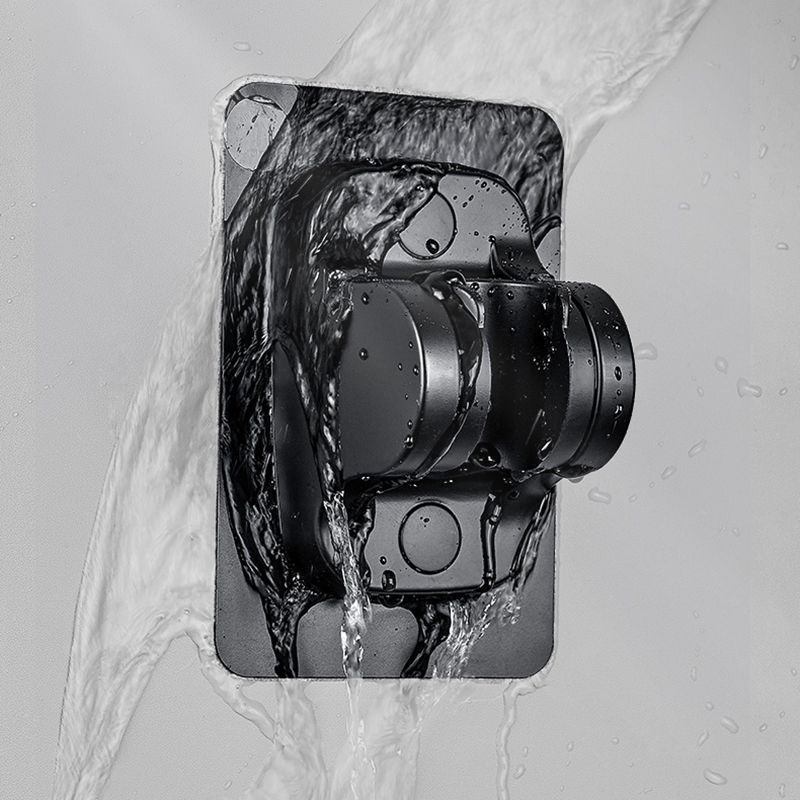 BowLift | Contemporary Round Shower Head Pure Color Handheld Shower