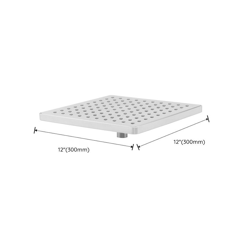 BowLift | Bathroom Shower Head Square Ceiling Mounted Rain Shower Fixed Shower Head