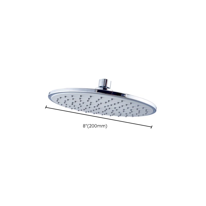 BowLift | Wall Mounted Fixed Shower Head Modern Style Metal Shower Head