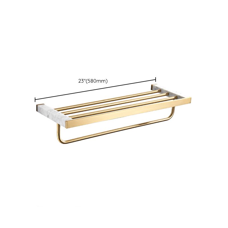 BowLift | Metal and Marble Bathroom Accessory Single or in Set in Gold
