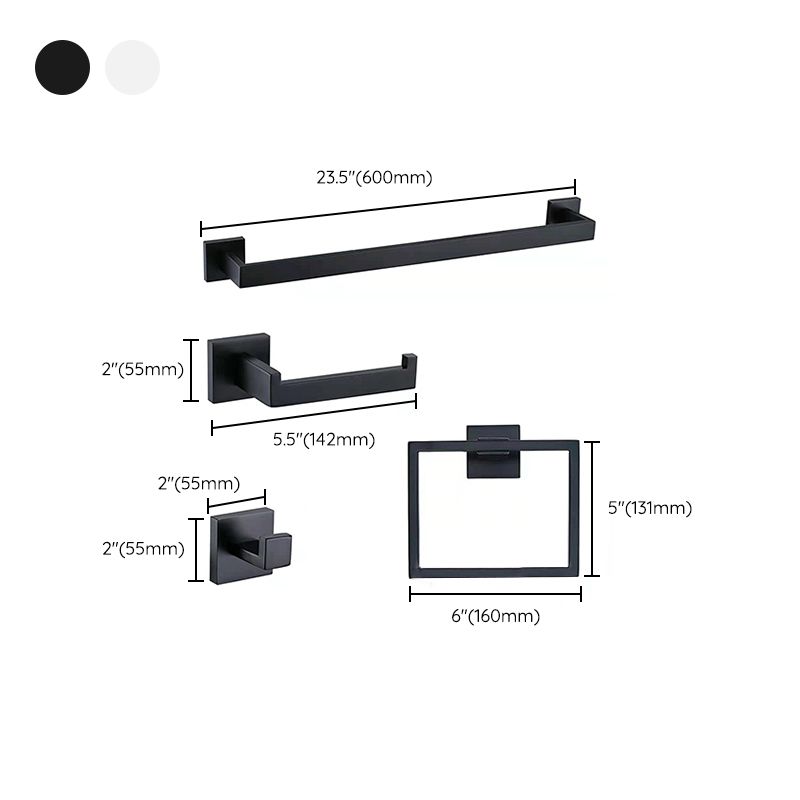 BowLift | Stainless Steel Bathroom Accessories Single Piece or in Set Modern Bathroom Set