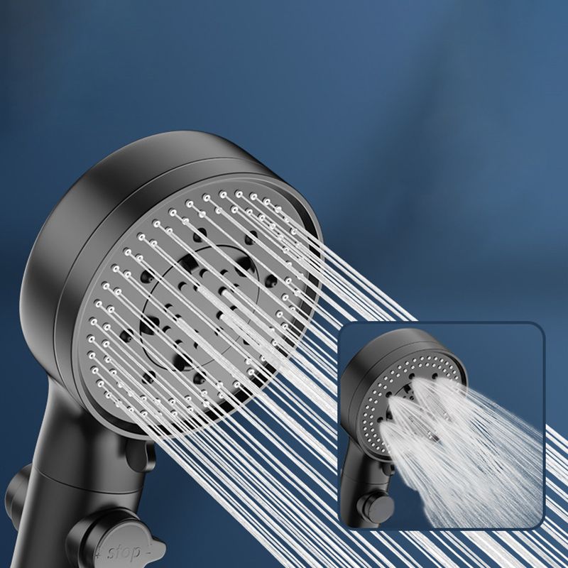BowLift | Bathroom Showerhead 5-Spray Round Handheld Shower Holder Wall Mount Showerhead