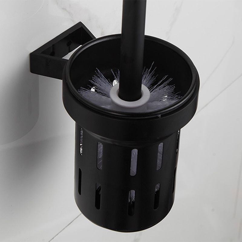 BowLift | Modern Matt Black Bathroom Shelf Paper Holder Bathroom Accessory Set