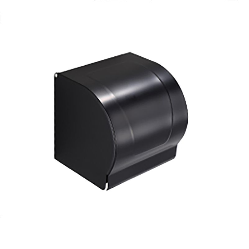 BowLift | Contemporary Bathroom Accessory Set Black Surface Bathrobe Hook/Towel Ring Bar