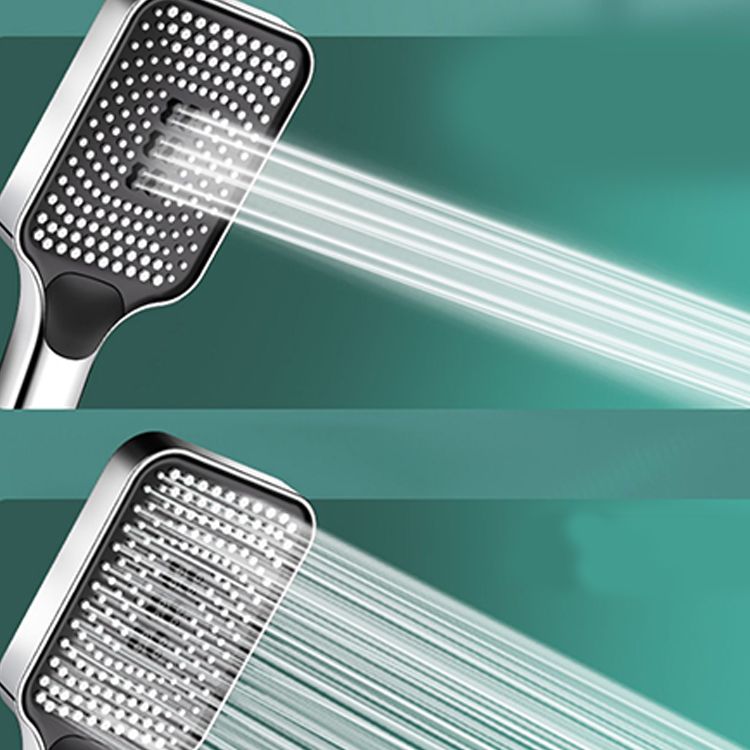 BowLift | Contemporary Rectangular Hand Shower Adjustable Spray Pattern Shower Head