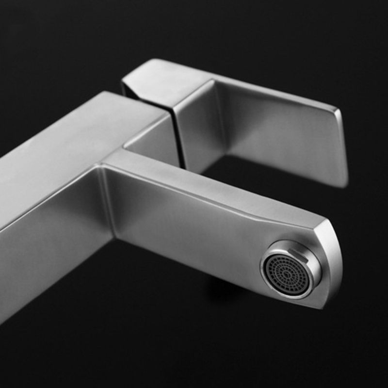 BowLift | Basic sink faucet simple low arc metal centerset sink faucet for bathroom