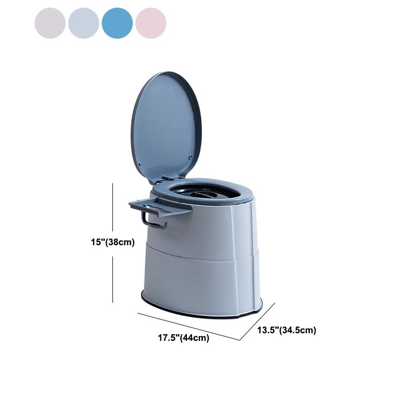BowLift | Contemporary plastic floor-mounted toilet bowl with toilet seat for the bathroom