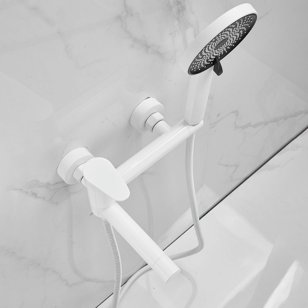 BowLift | Contemporary Wall Mounted Bathtub Filler Single Handle Metal Faucet