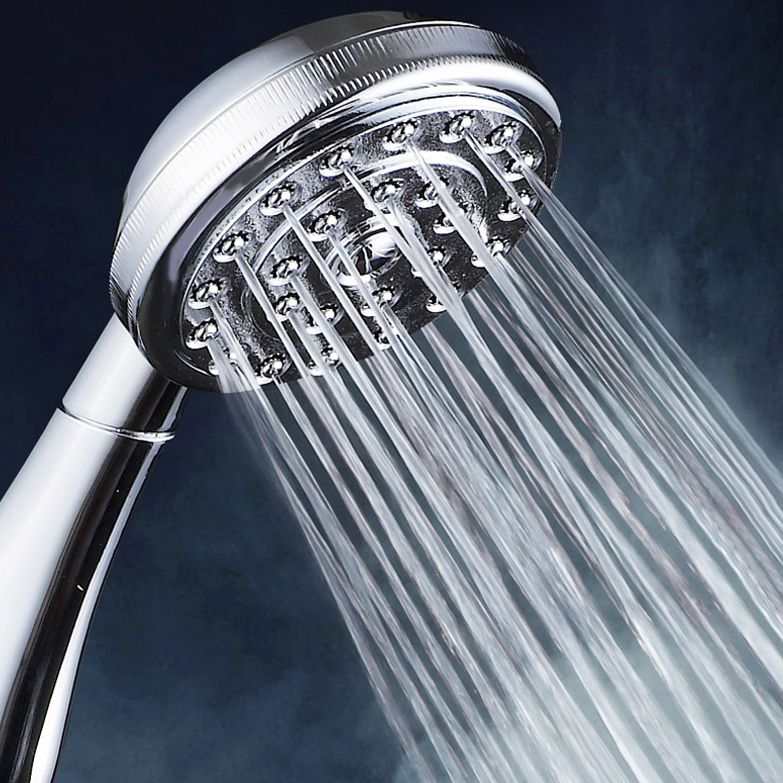 BowLift | Contemporary Brass Round Hand Shower Water Filtration Shower Head