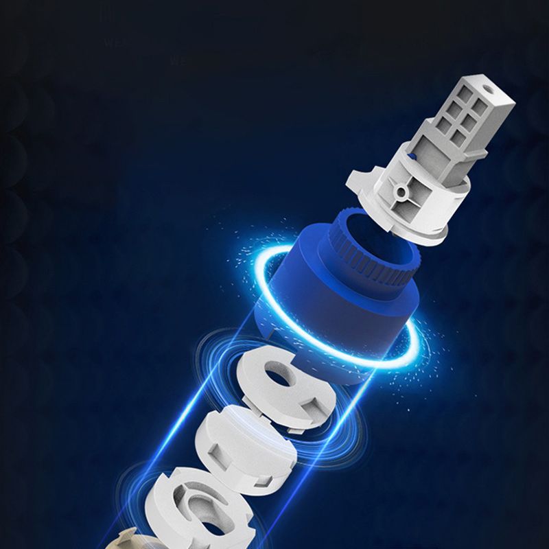 BowLift | Contemporary sink faucet Digital display Monochrome Low arch basin Bathroom sink