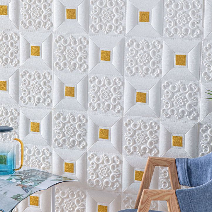 BowLift | Modern Tin Back Wall Covering Smooth Wall Ceiling XPE Cotton Set of 1