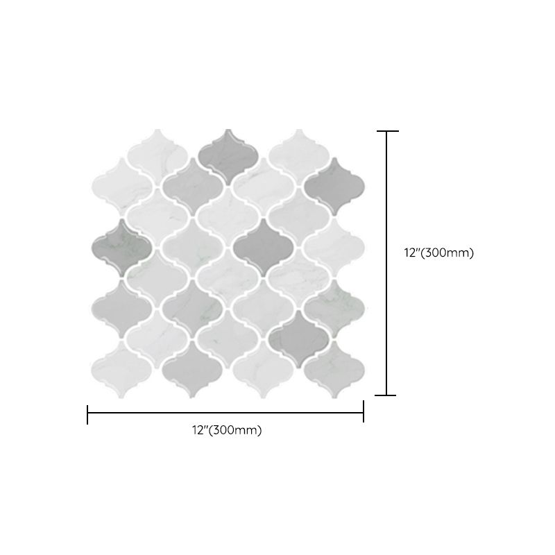 BowLift | Peel & Stick Subway Tiles Plastic Stain Resistant Peel & Stick Subway Tiles 5-Pack