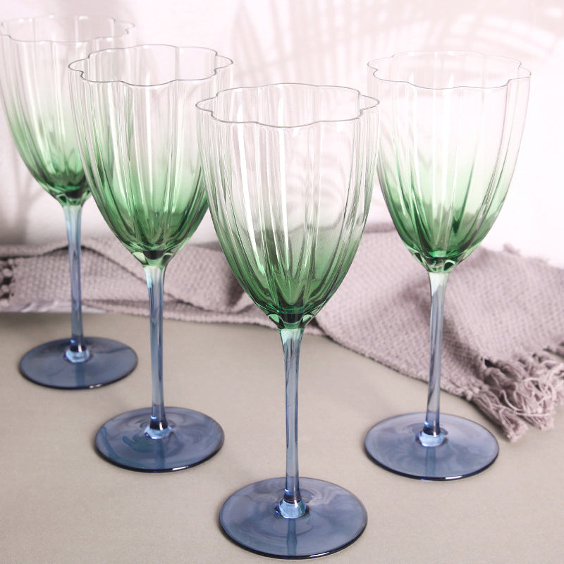 BowLift | Gradient Wine Stemware High Temperature Resistant Glass Champagne Stemware Vintage Souvenirs