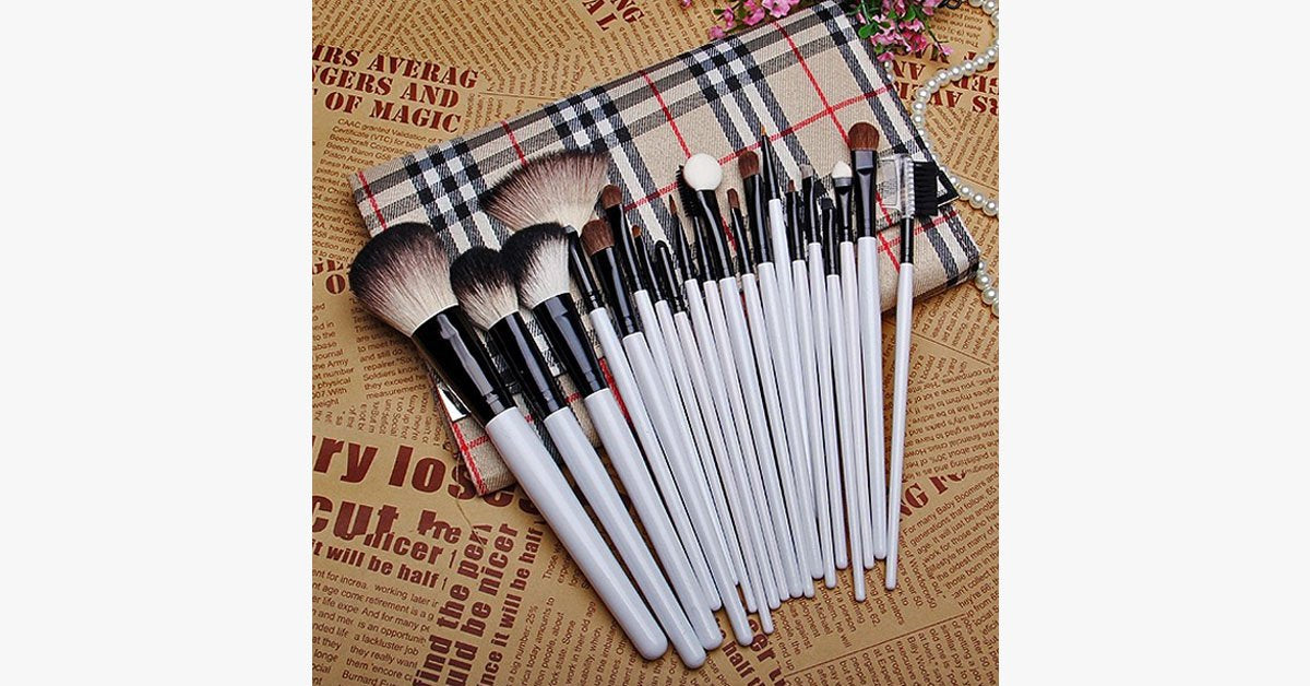 BowLift | Complete professional makeup brush set with 20 brushes and a case