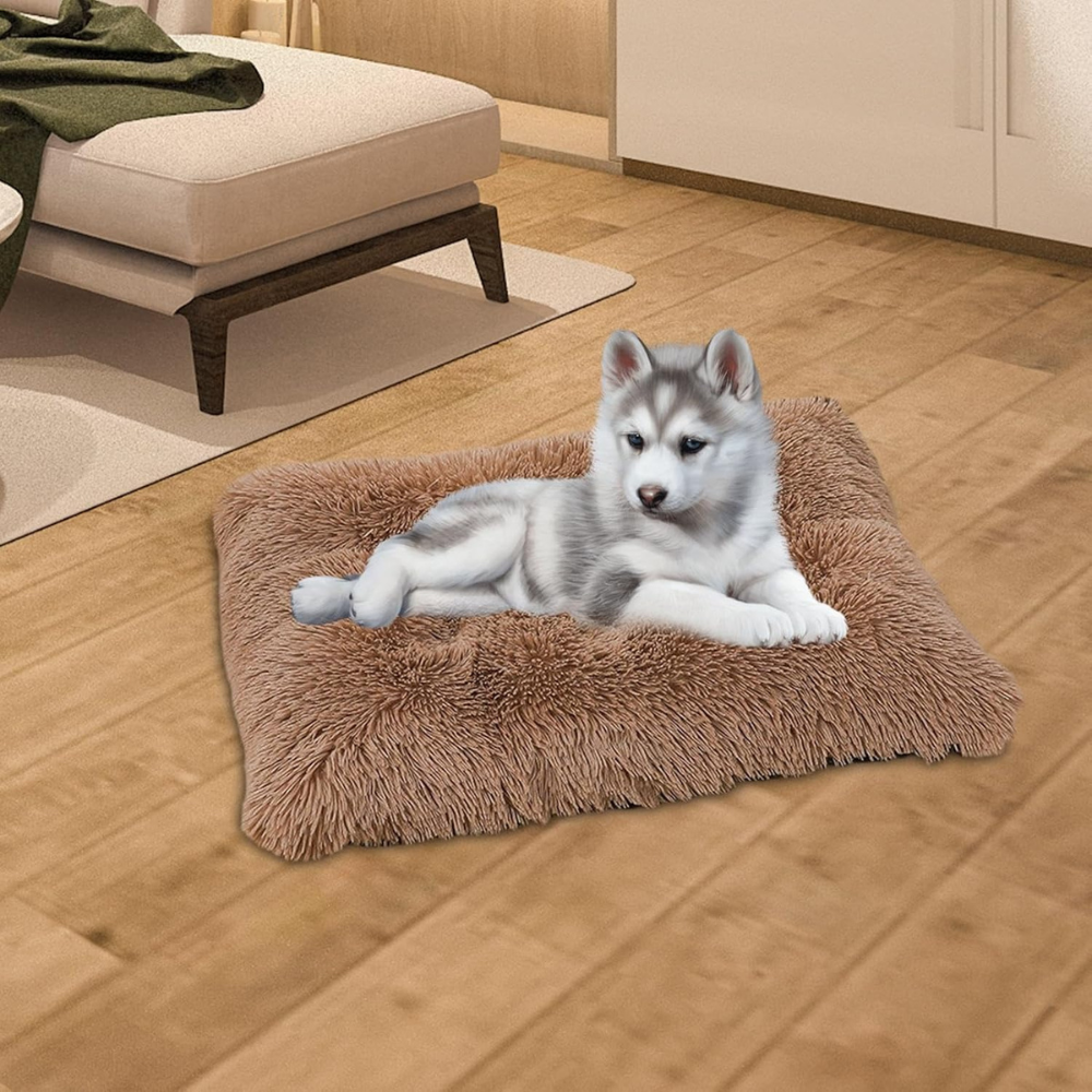 FluffRest • Plush Dog Bed