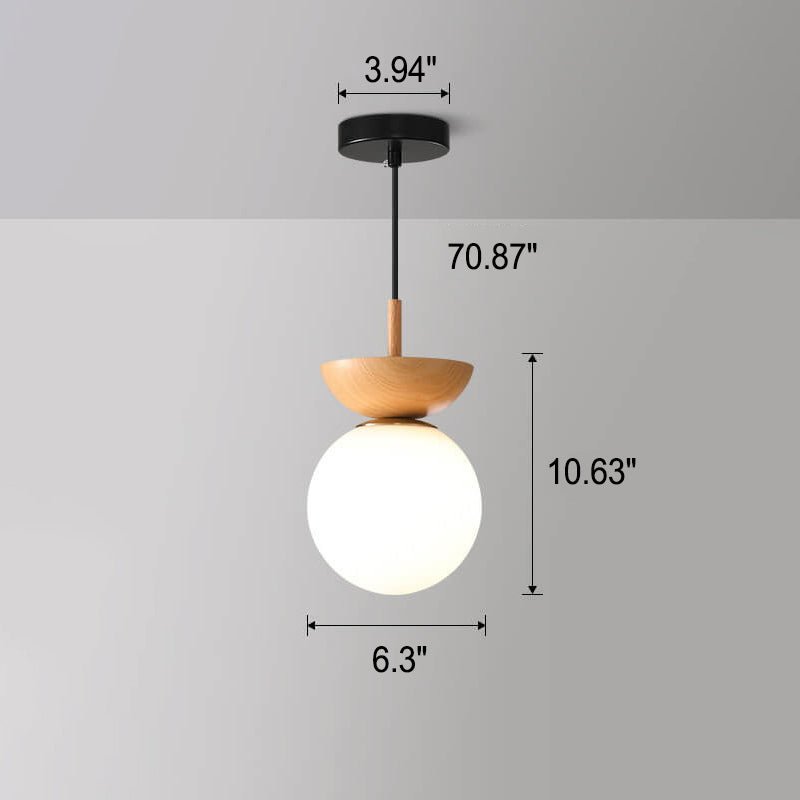 BowLift | Hikari Japanese LED Ceiling Light – Minimalist Wooden Frame Zen Lamp